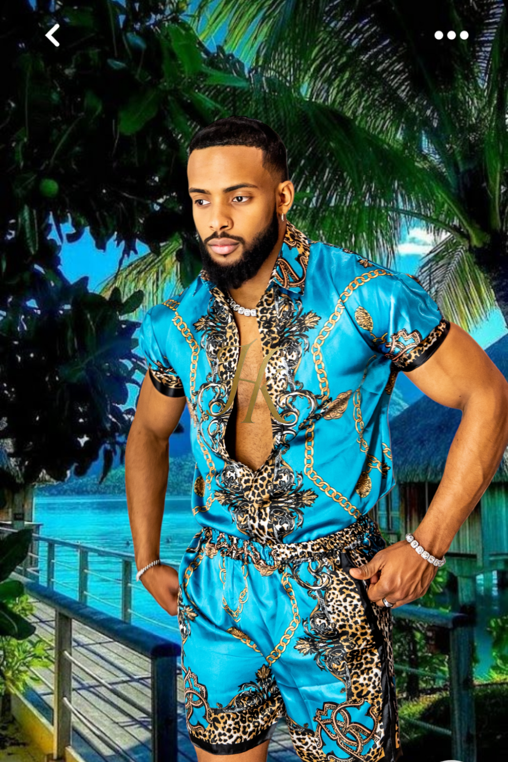 Mens Summer Dress Set