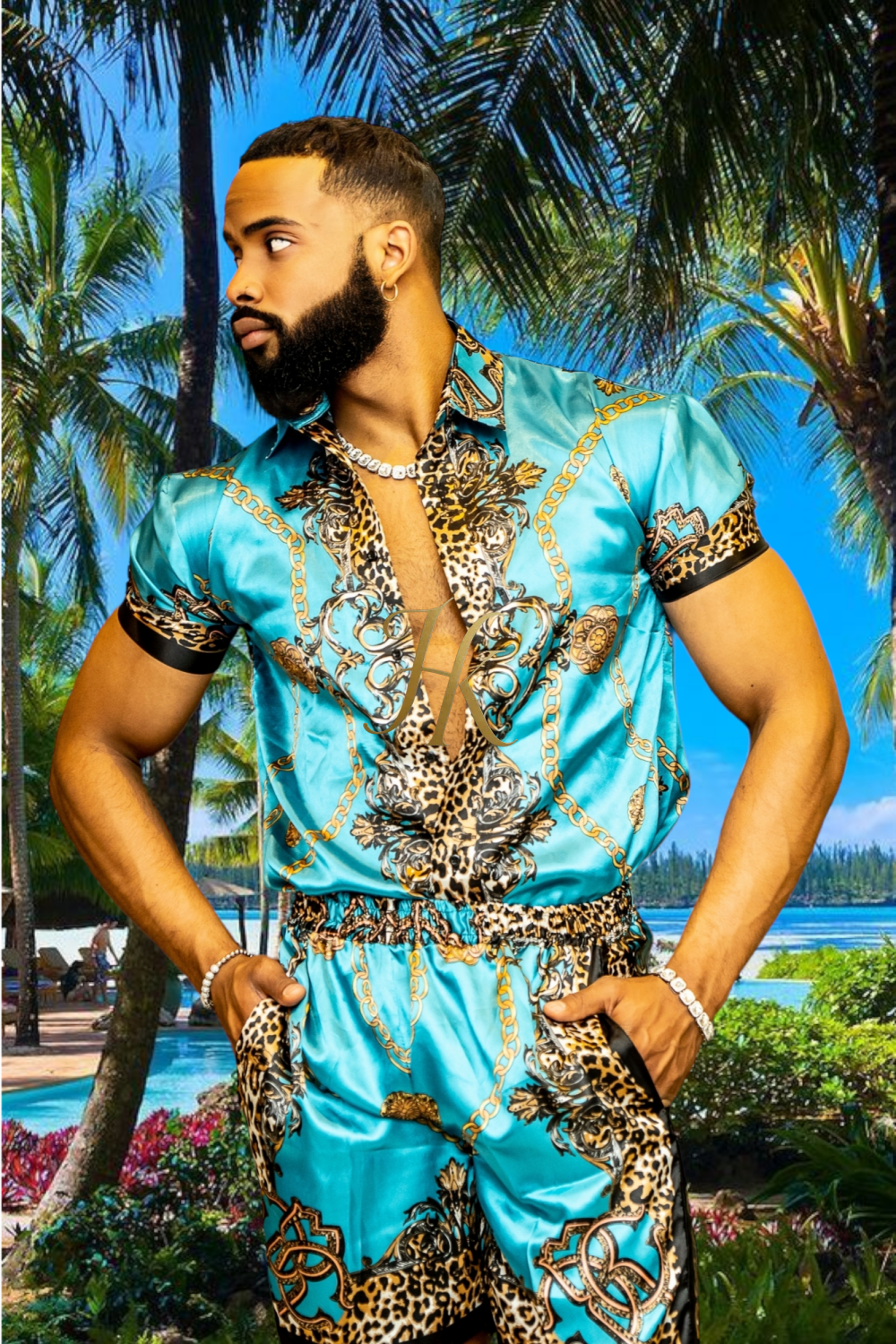 Mens Summer Dress Set