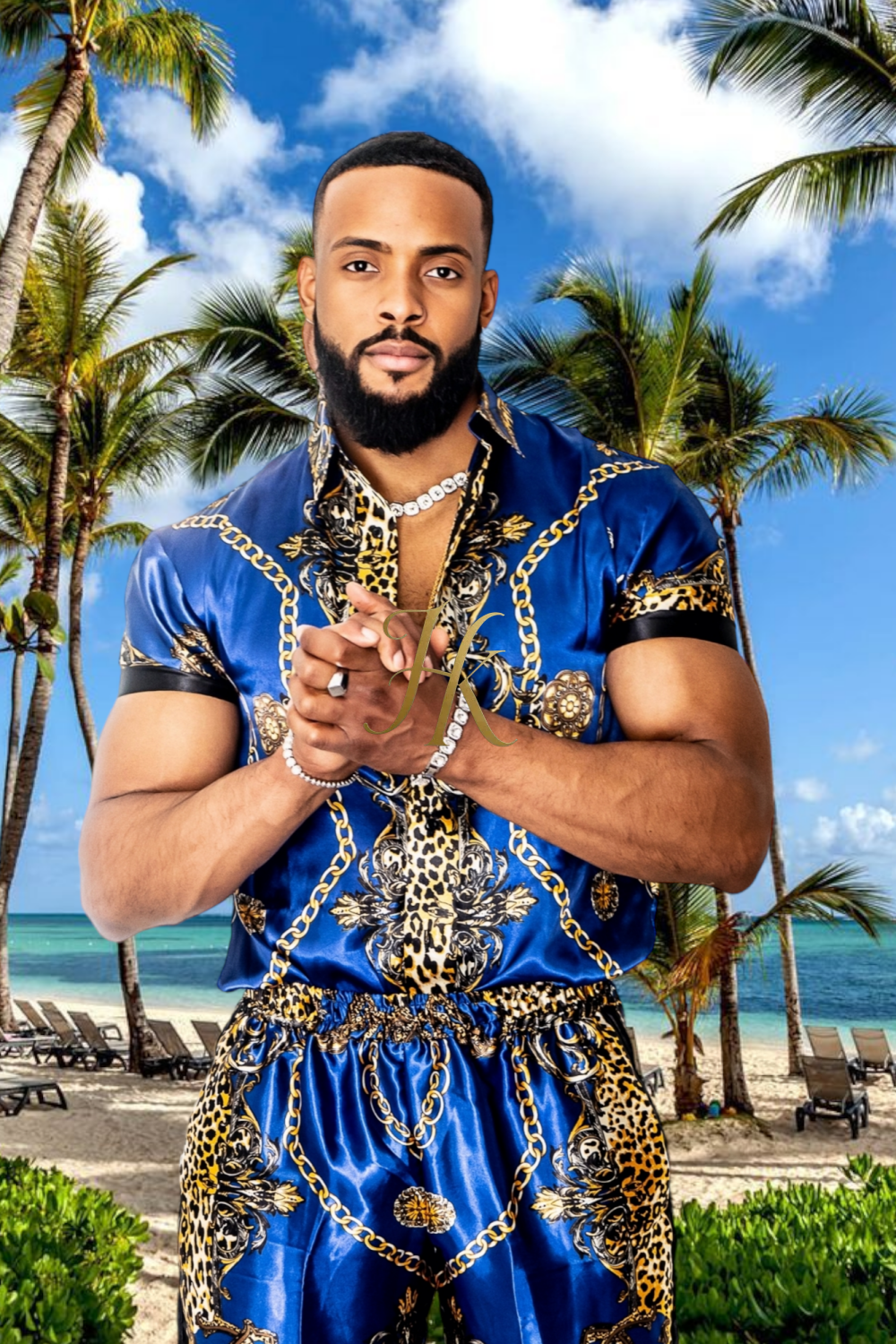 Mens Summer Dress Set Outfits