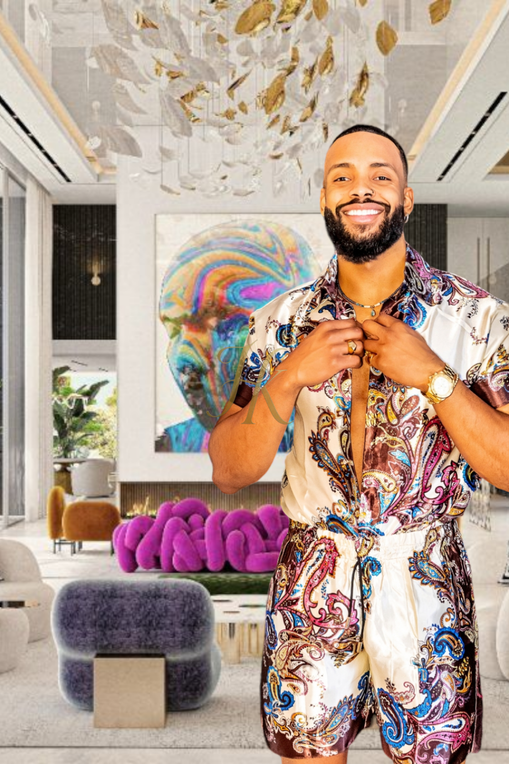 Beachwear Silk Dress Set Outfits