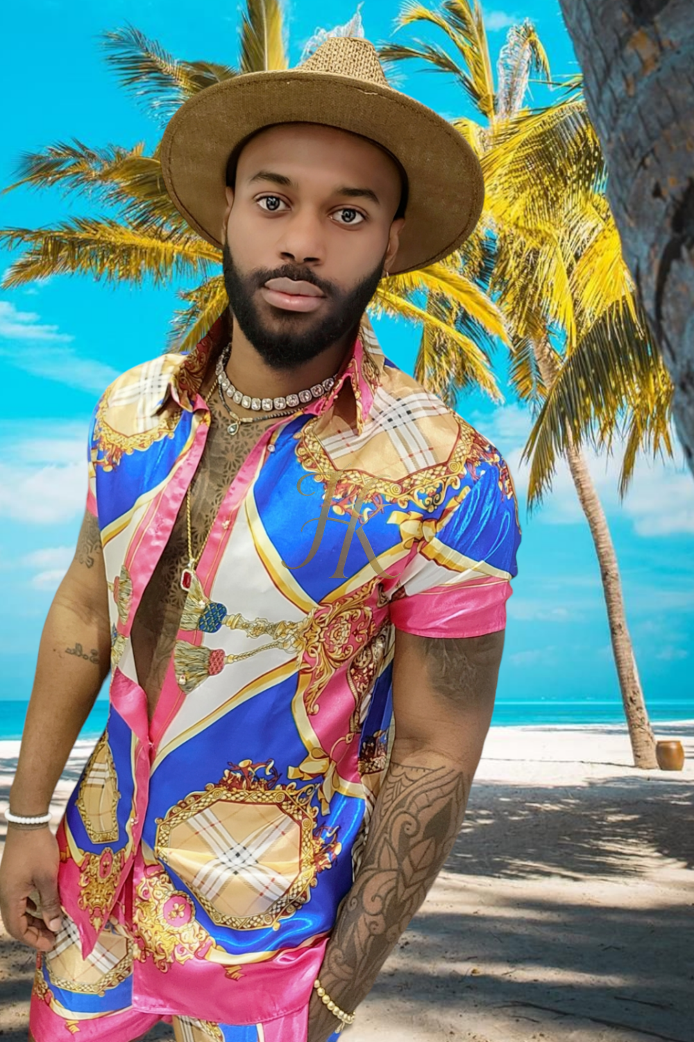 Fashion Mens Summer Beachwear