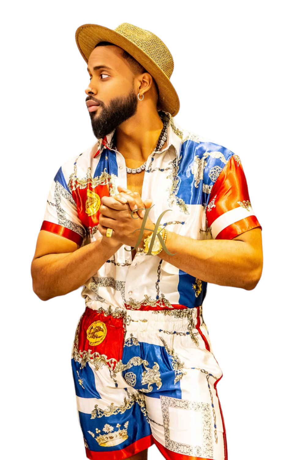 Summer Silk Outfits Men