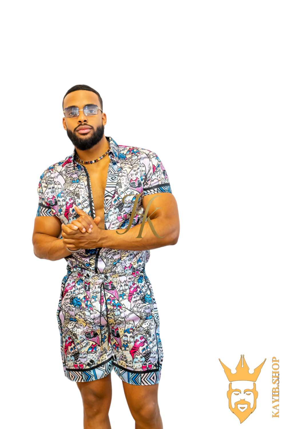 Luxury Handmade Silk Outfit - Elevate Your Style Game with This Sophisticated and Comfortable Masterpiece - Perfect for Summer Getaways and Casual Outings! - kayibstrore