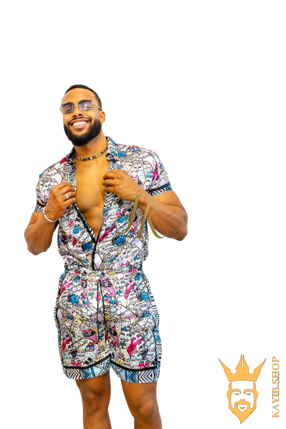 Luxury Handmade Silk Outfit - Elevate Your Style Game with This Sophisticated and Comfortable Masterpiece - Perfect for Summer Getaways and Casual Outings! - kayibstrore