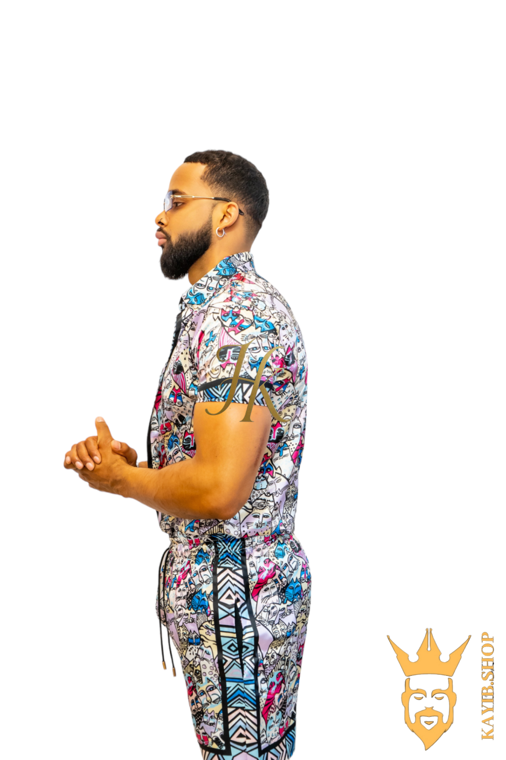 Luxury Handmade Silk Outfit - Elevate Your Style Game with This Sophisticated and Comfortable Masterpiece - Perfect for Summer Getaways and Casual Outings! - kayibstrore