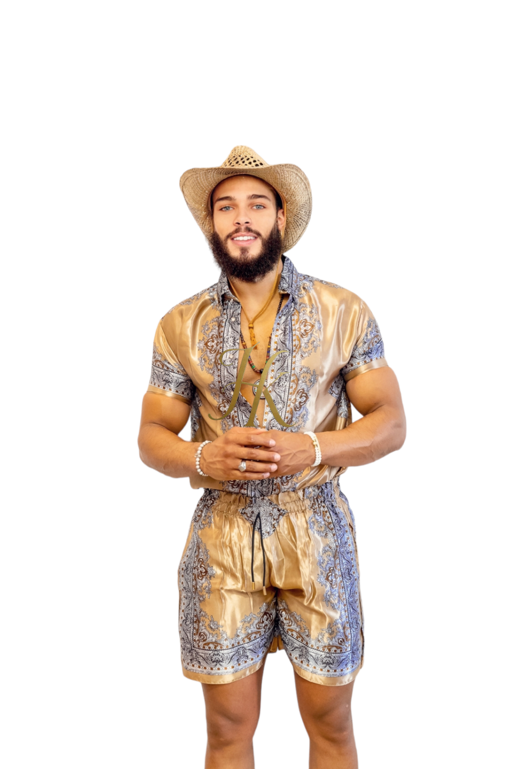Festival Handmade Red Men's Silk Dress Set Outfit - Make a Sartorial Statement with Opulent Style and Customizable Fit - kayibstrore