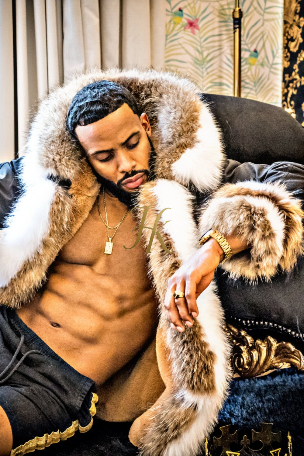 Mens Rabbit Fur Coats: Coats