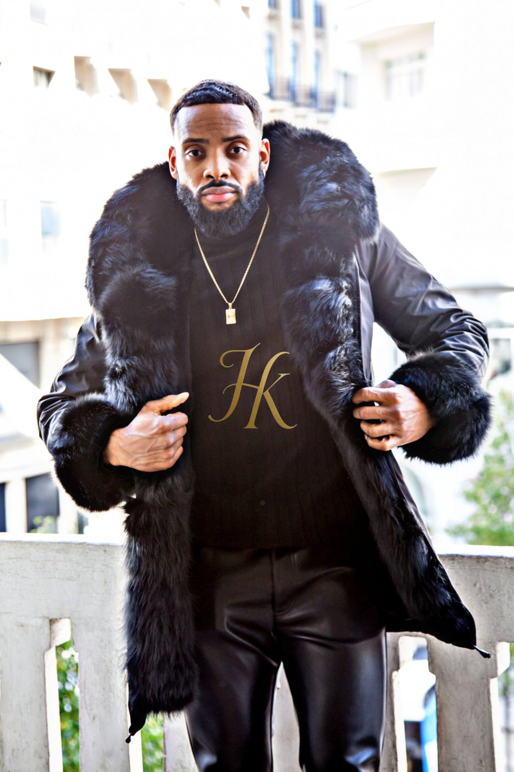 Mens Genuine Fur Coats And Accessories