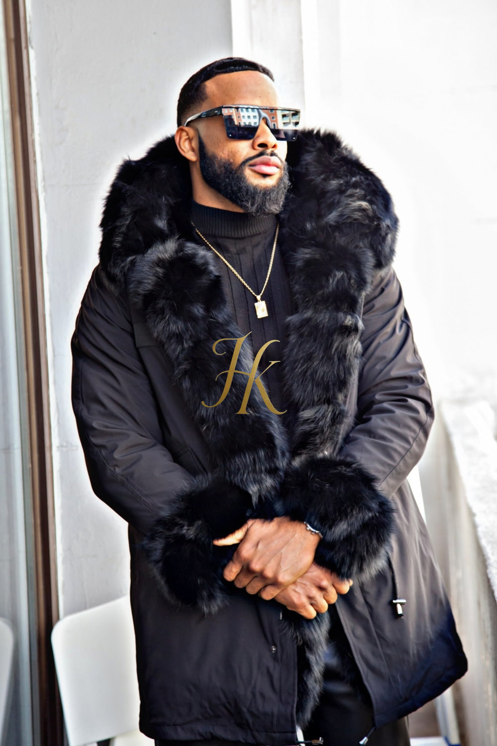 Mens Genuine Fur Coats And Accessories