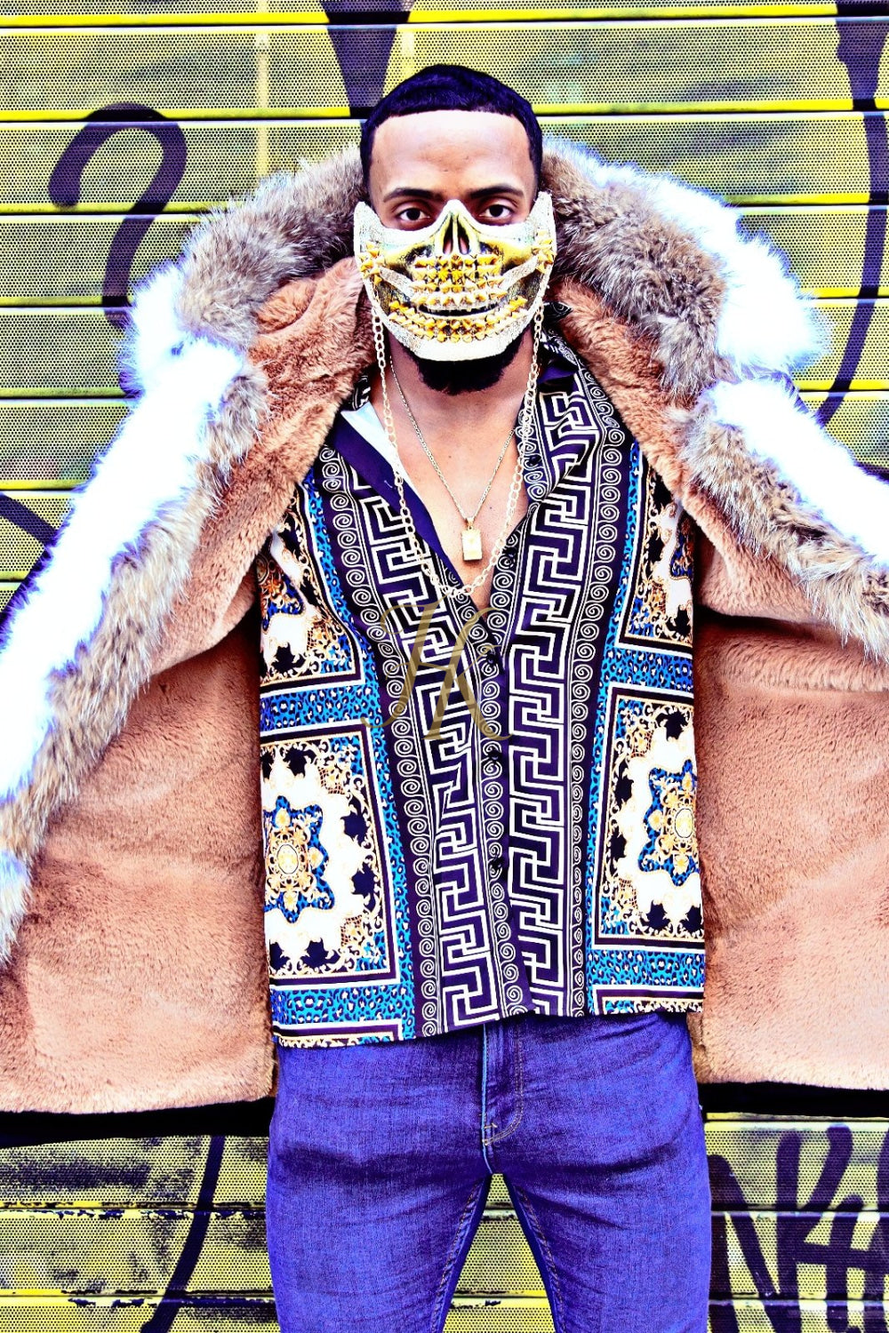 Fox Fur Coats & Jackets For Men | Designer For