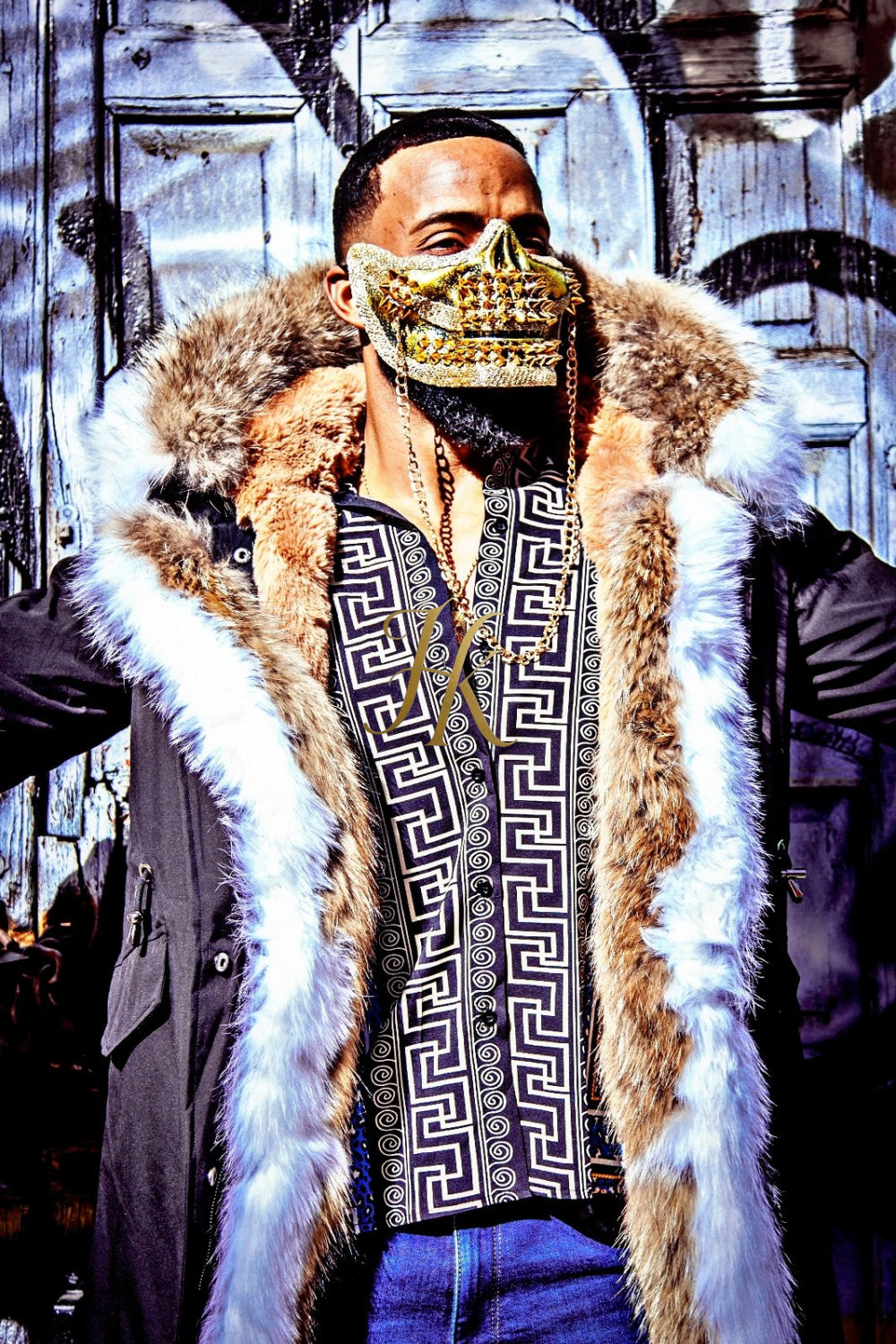 Fox Fur Coats & Jackets For Men | Designer For