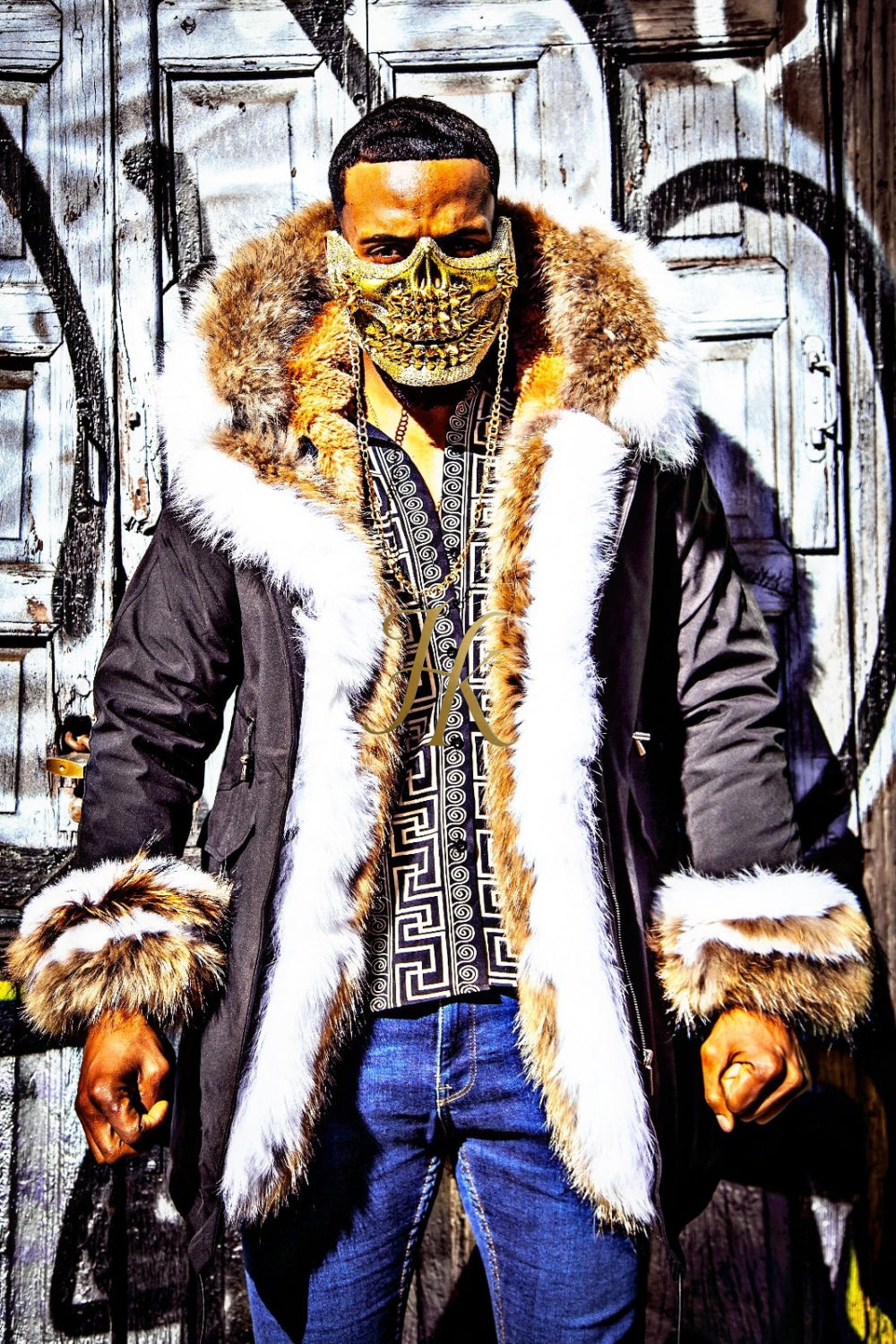 Fox Fur Coats & Jackets For Men | Designer For