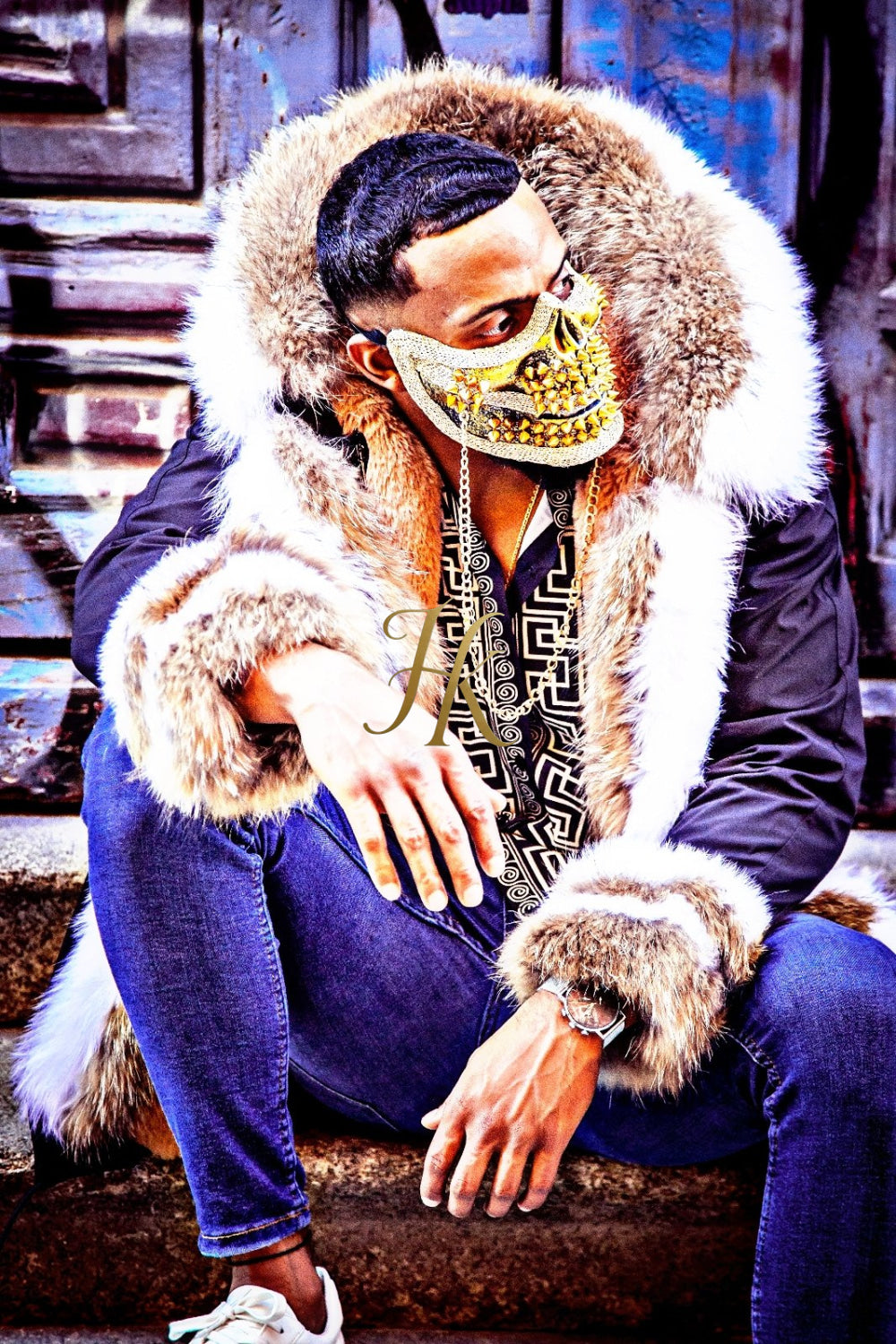 Fox Fur Coats & Jackets For Men | Designer For