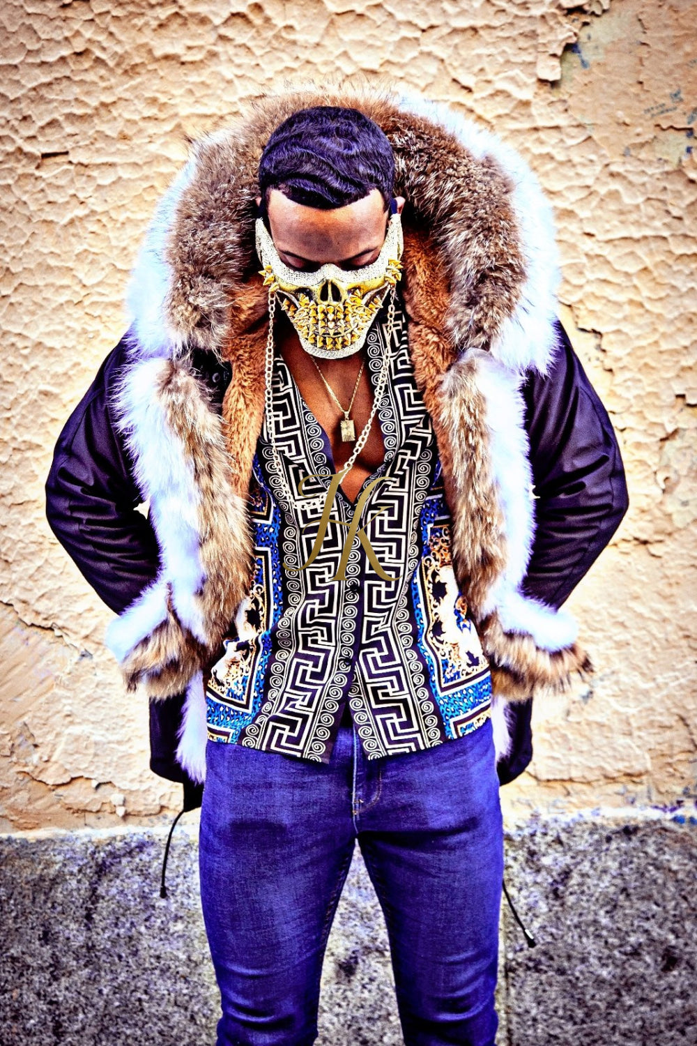 Fox Fur Coats & Jackets For Men | Designer For As Picture / M