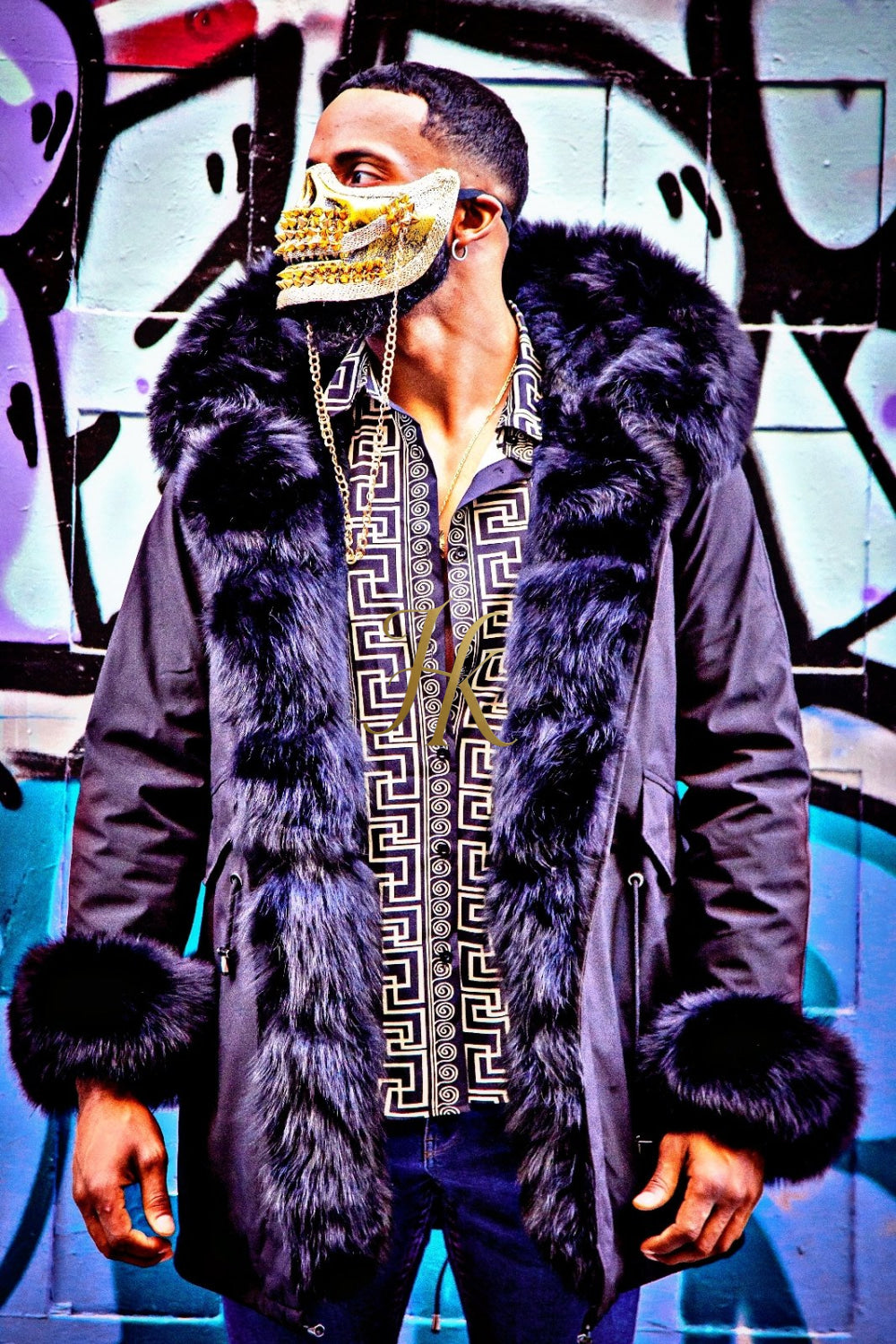 Mens Fur Outerwear | 4-In-1 Waterproof Men Parka Winter Jacket