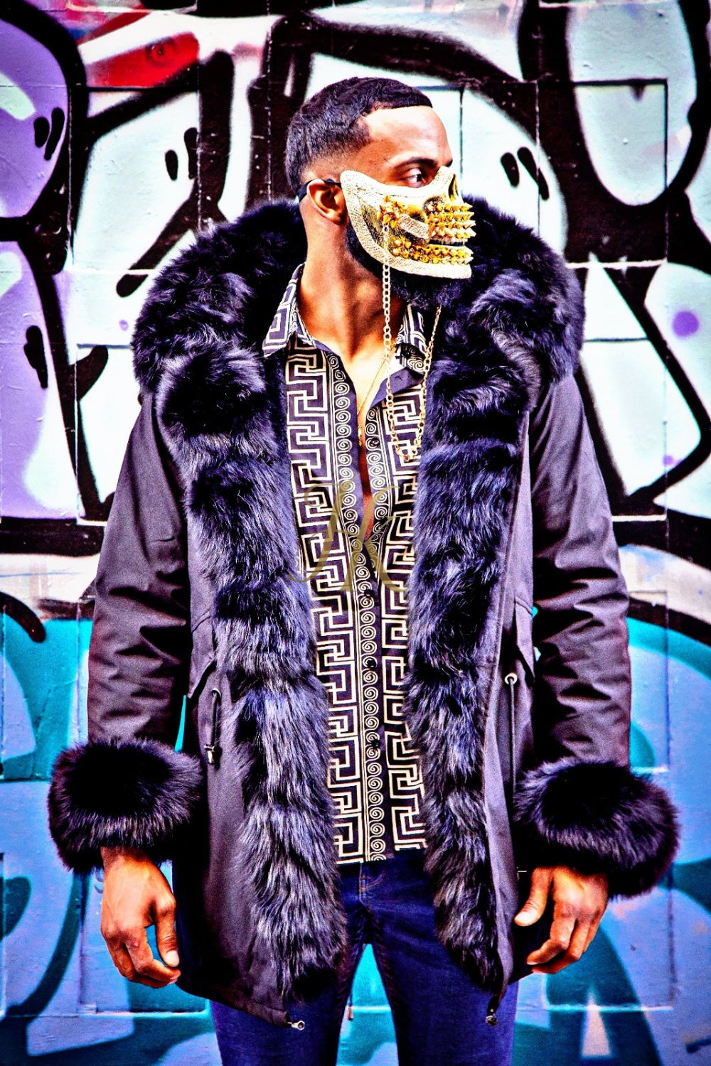 Mens Fur Outerwear | 4-In-1 Waterproof Men Parka Winter Jacket