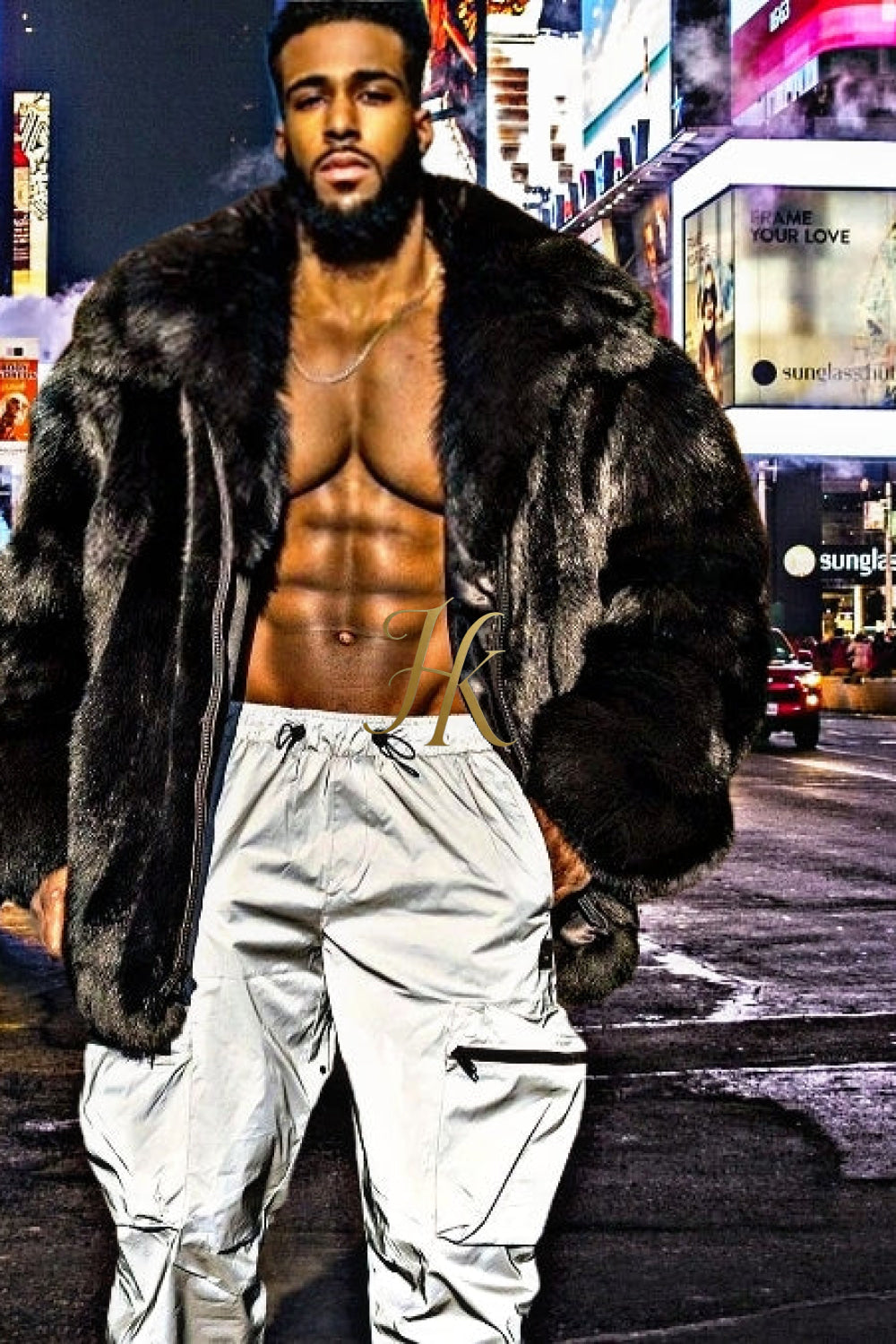 Fox Luxury Mens Coat | Made Of 100% Luxury Materials