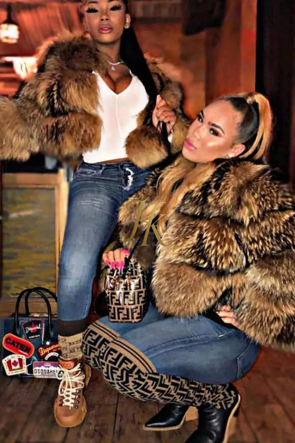 Luxury Fur Womens Coats
