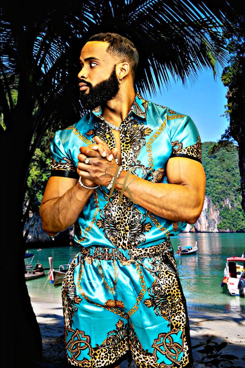 Mens Summer Dress Set