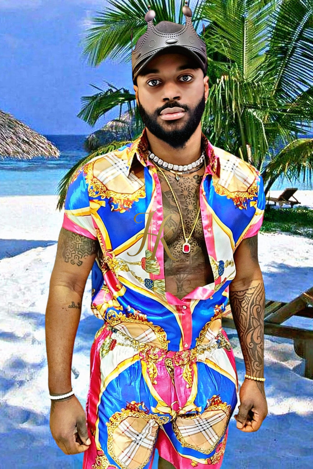 Fashion Mens Summer Beachwear