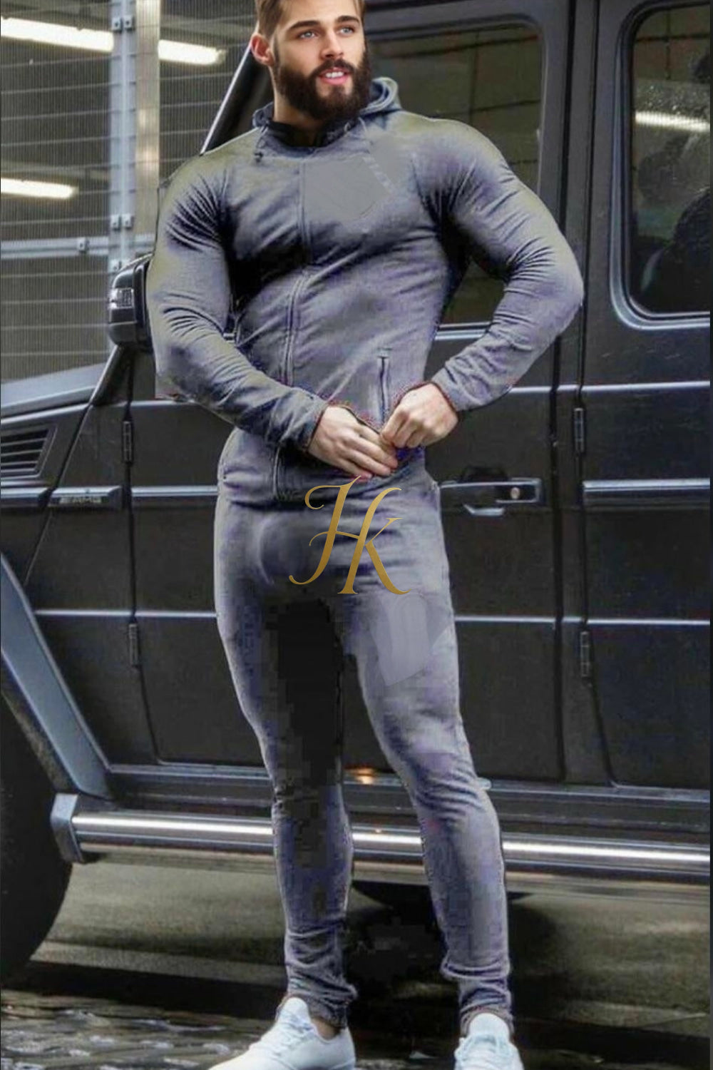 Mens Tracksuits Outfits 2Pcs
