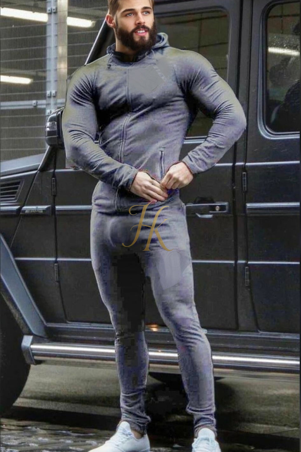 Mens Tracksuits Outfits 2Pcs