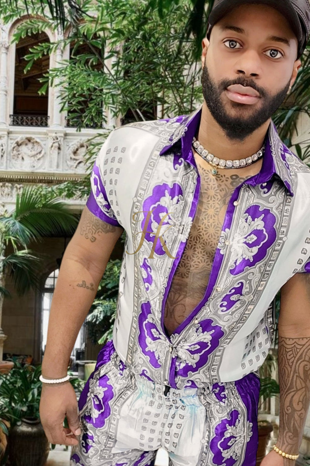 Beach Mens Summer Dress Set