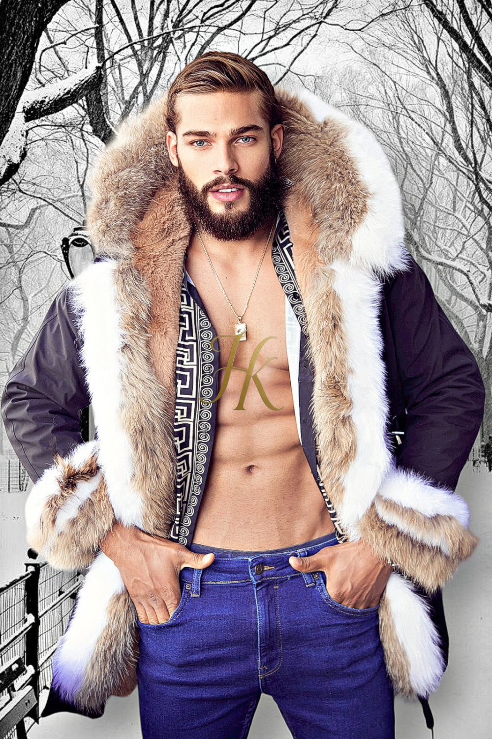 Men's Luxury Designer Coats - Elevate Your Winter Wardrobe - Versatility and Style Combined - kayibstrore