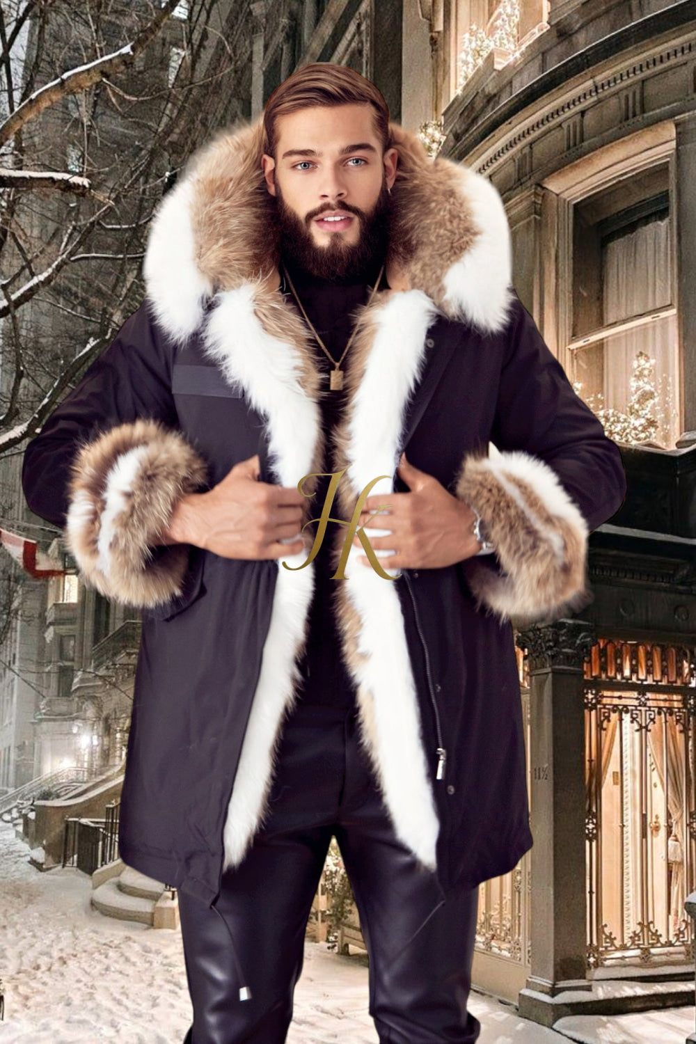 Men's Luxury Designer Coats - Elevate Your Winter Wardrobe - Versatility and Style Combined - kayibstrore