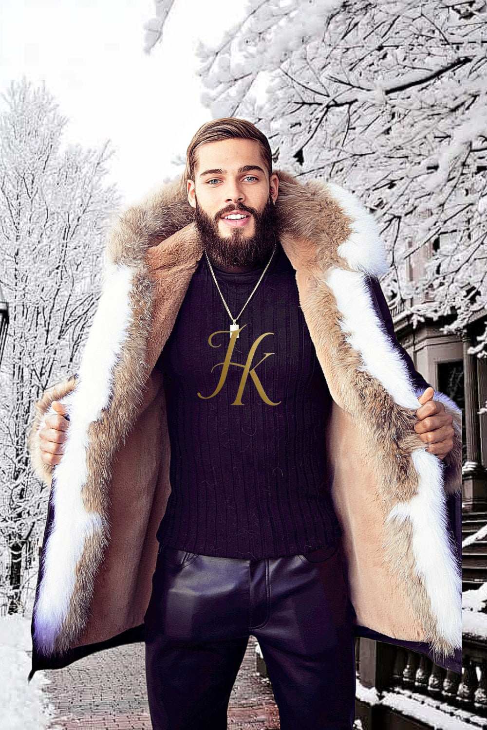 Men's Luxury Designer Coats - Elevate Your Winter Wardrobe - Versatility and Style Combined - kayibstrore