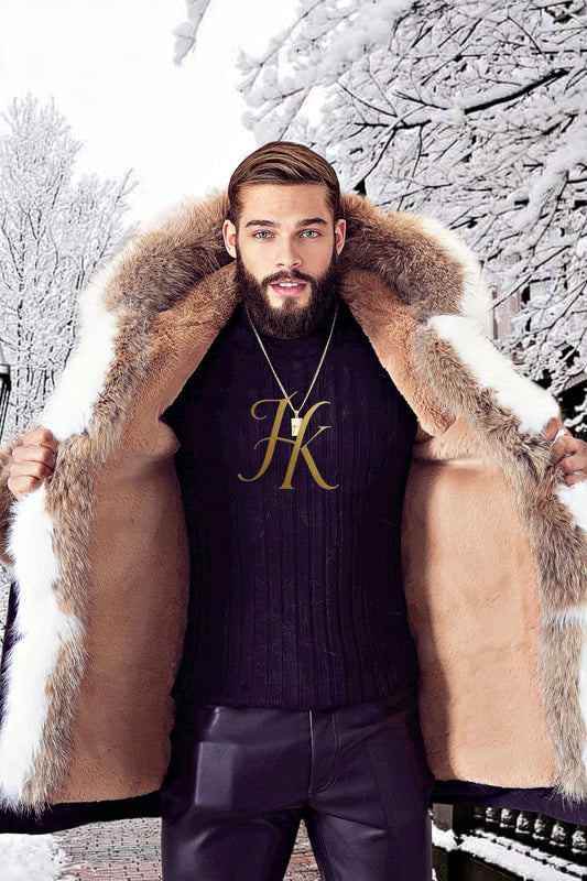 Men's Luxury Designer Coats - Elevate Your Winter Wardrobe - Versatility and Style Combined - kayibstrore