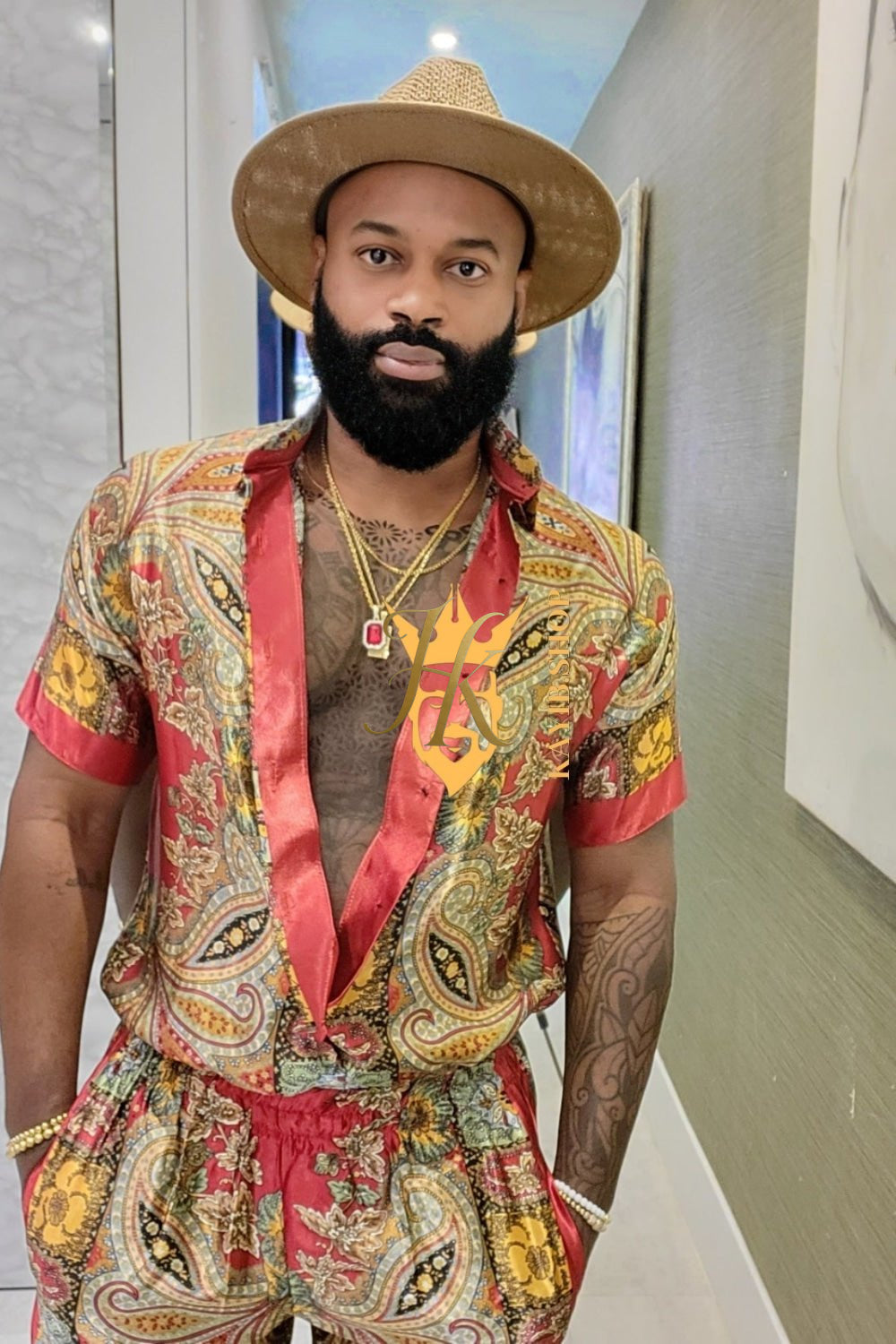 Barocco Mens Clothes Set - Luxurious Style and Perfect Fit - Elevate Your Wardrobe Today - kayibstrore