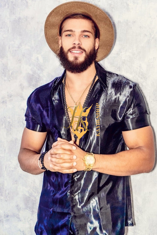 Barocco Print Silk Set - Elevate Your Style with Personalized Luxury - kayibstrore