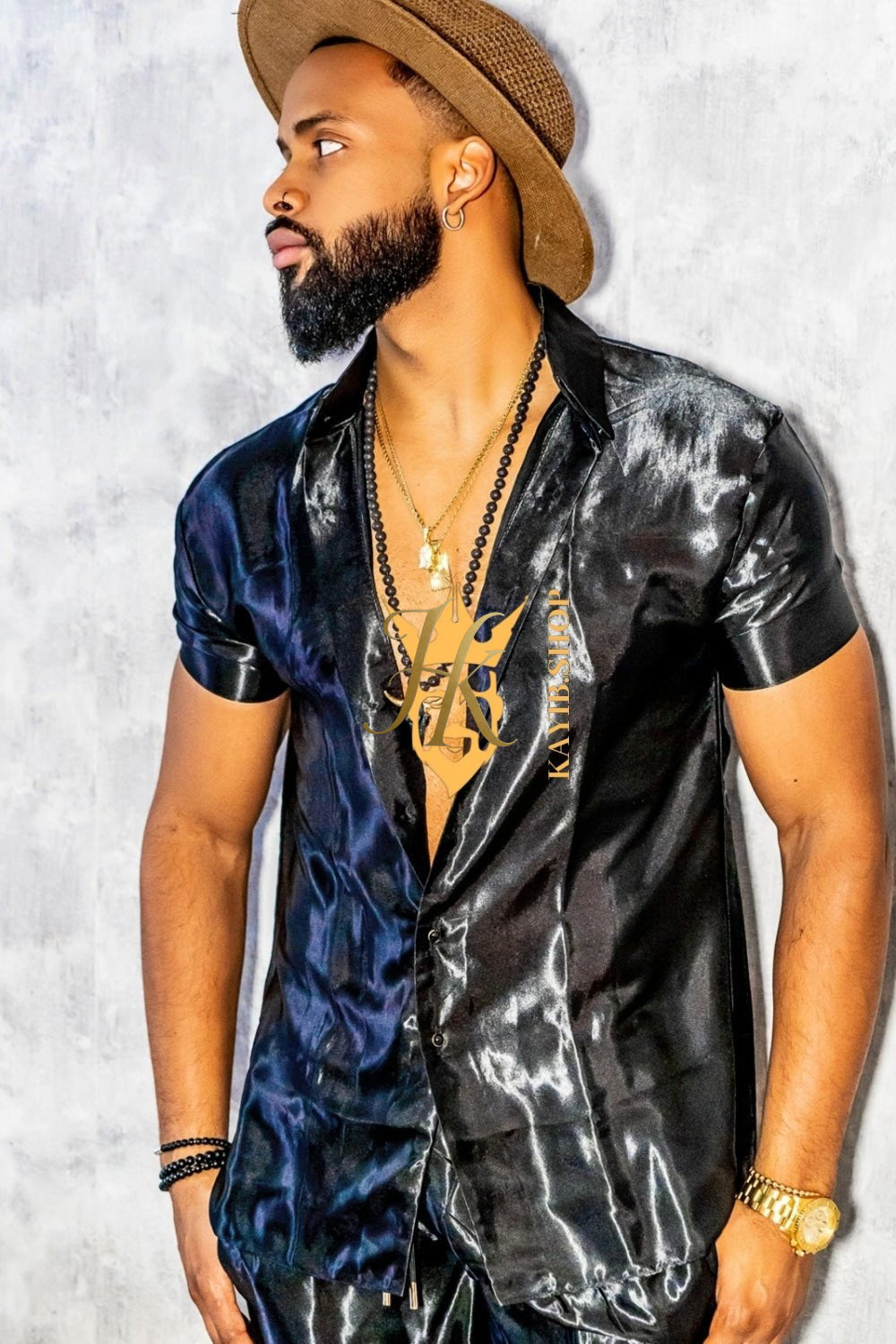 Barocco Print Silk Set - Elevate Your Style with Personalized Luxury - kayibstrore