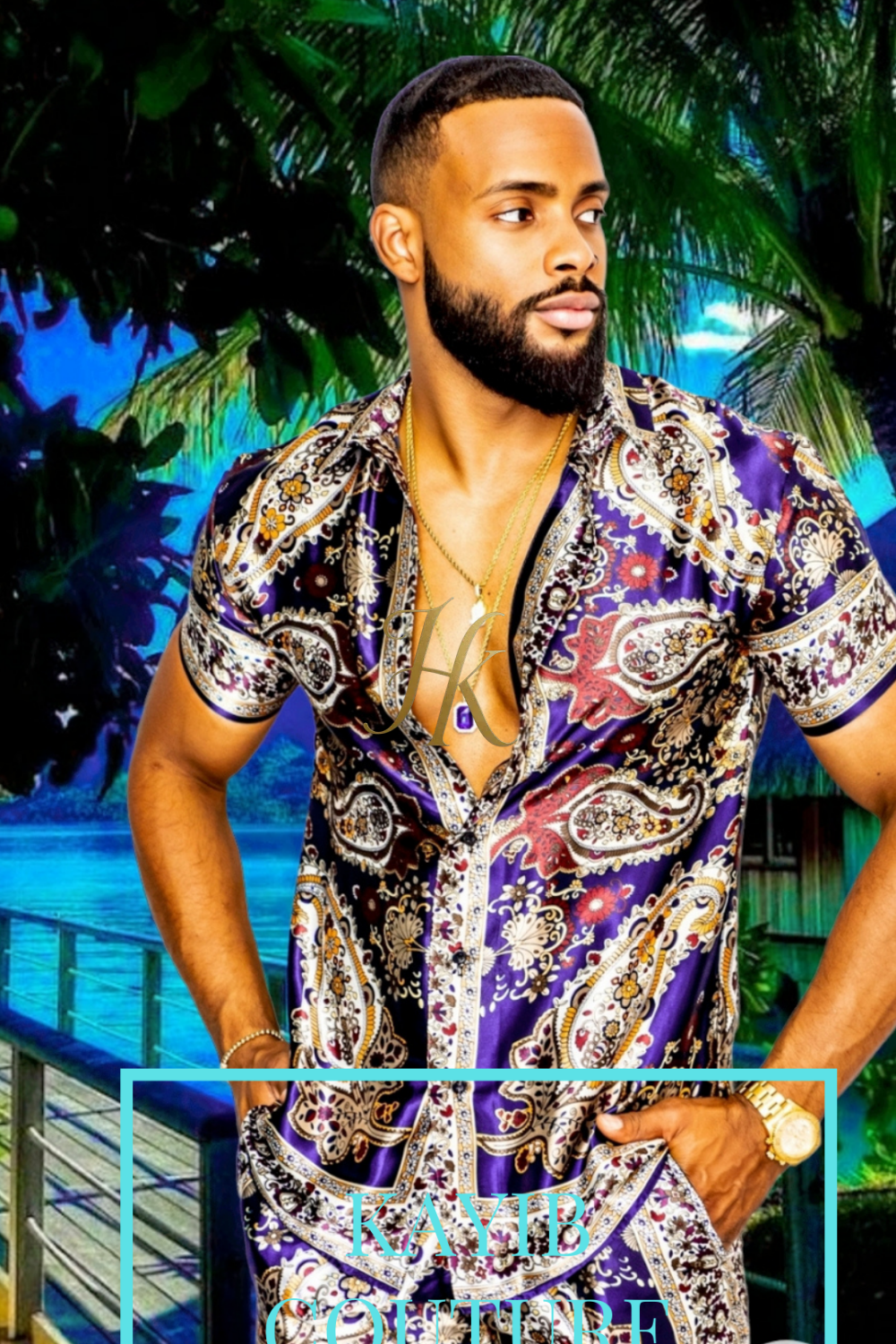 Barocco Outfits Silk Set