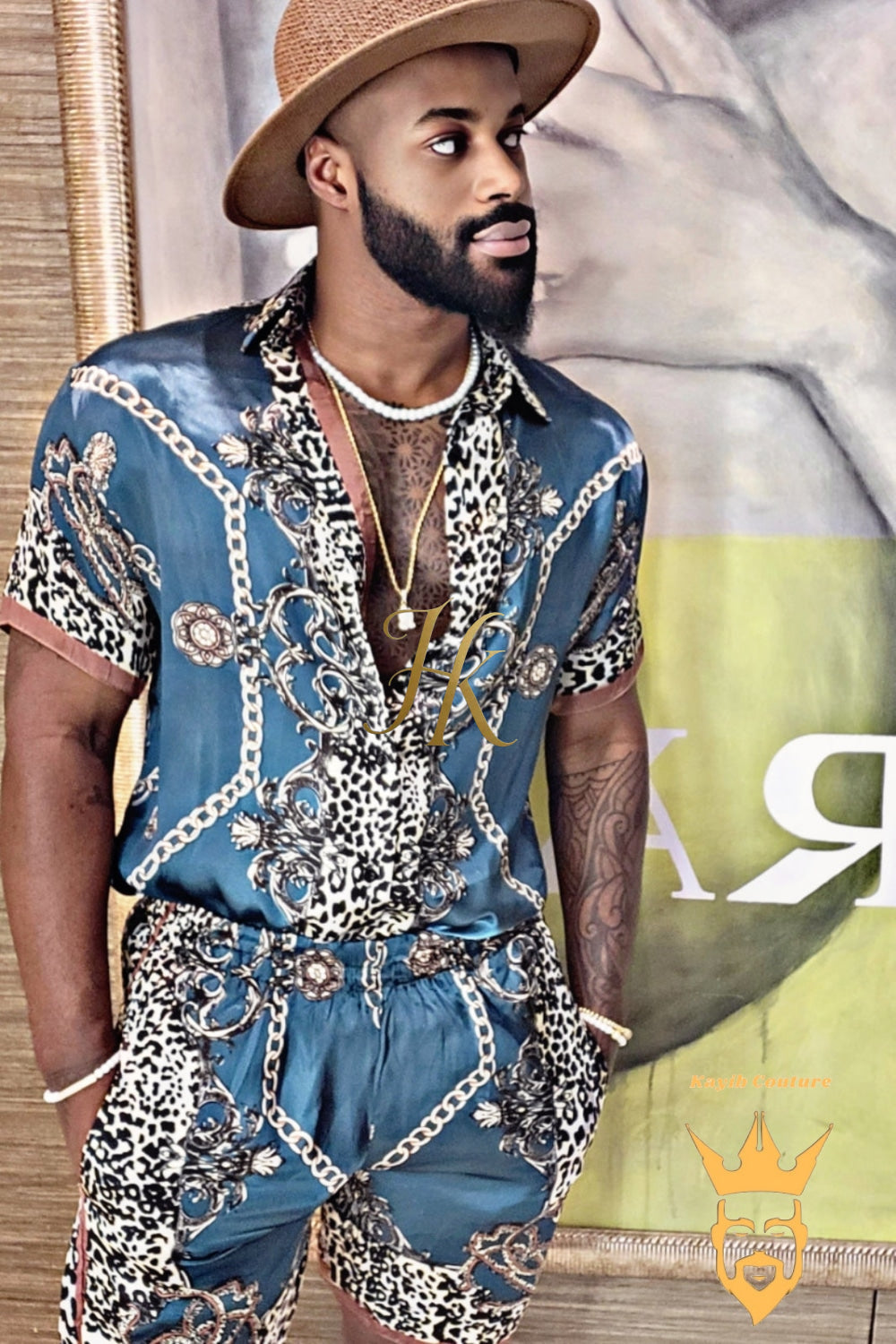 Summer Barroco Silk Outfits