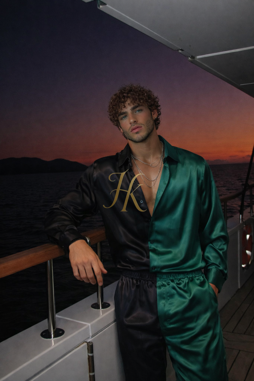 Eclipse Royale Silk Ensemble – Runway Couture for Men - kayibstrore