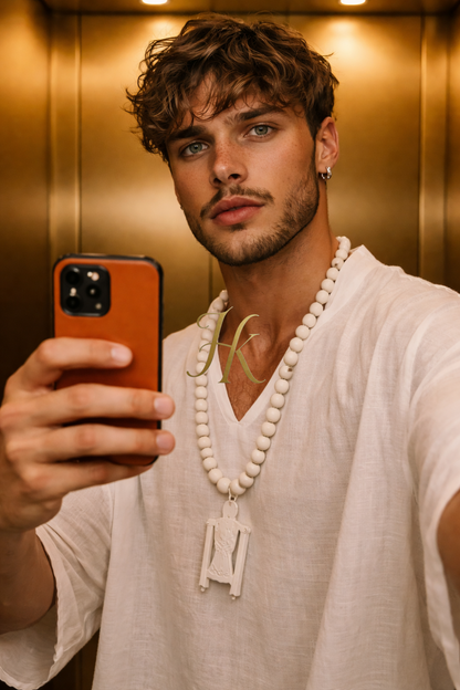 handmade men’s linen outfit set