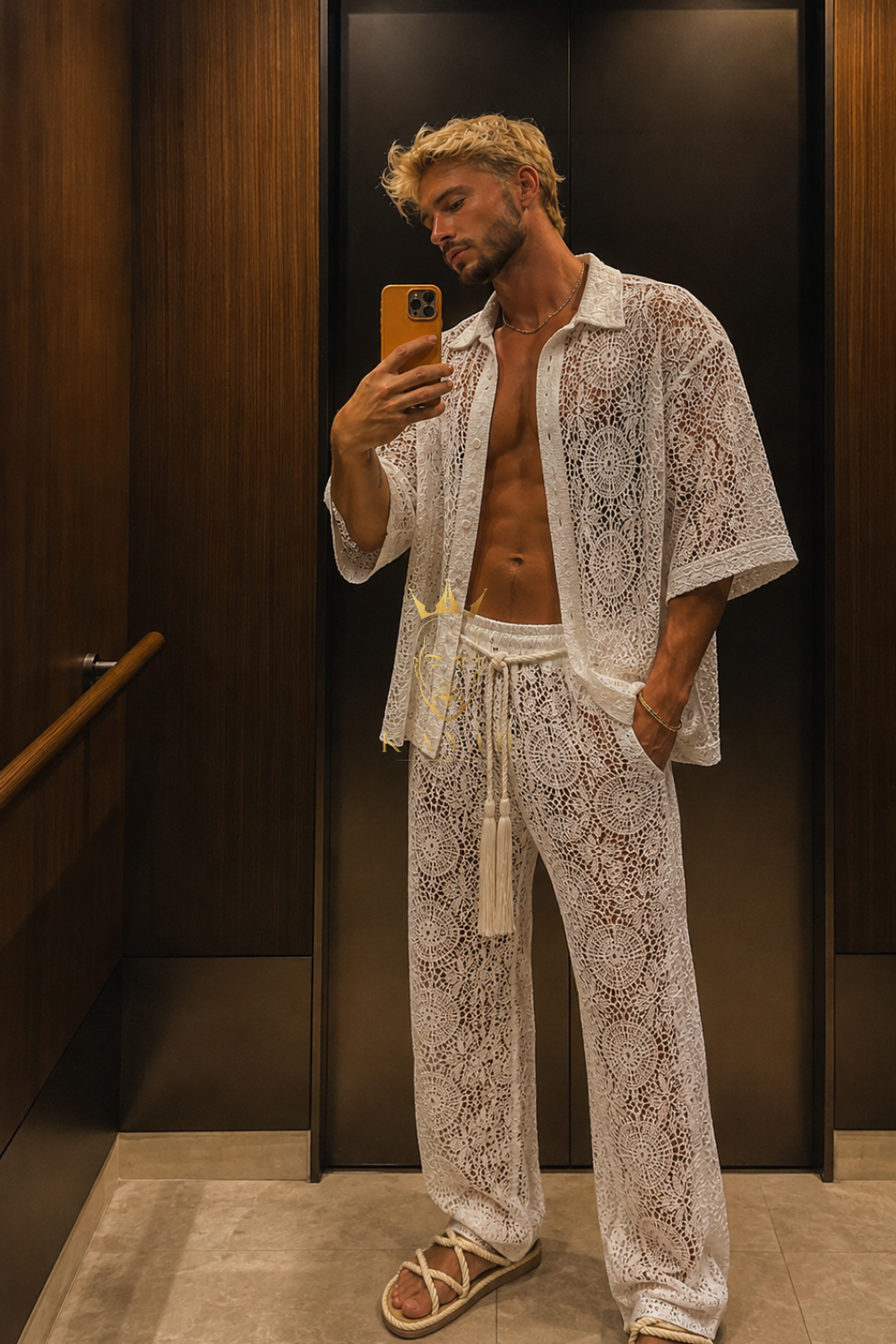 KAYIB — White Ibiza Lace Set