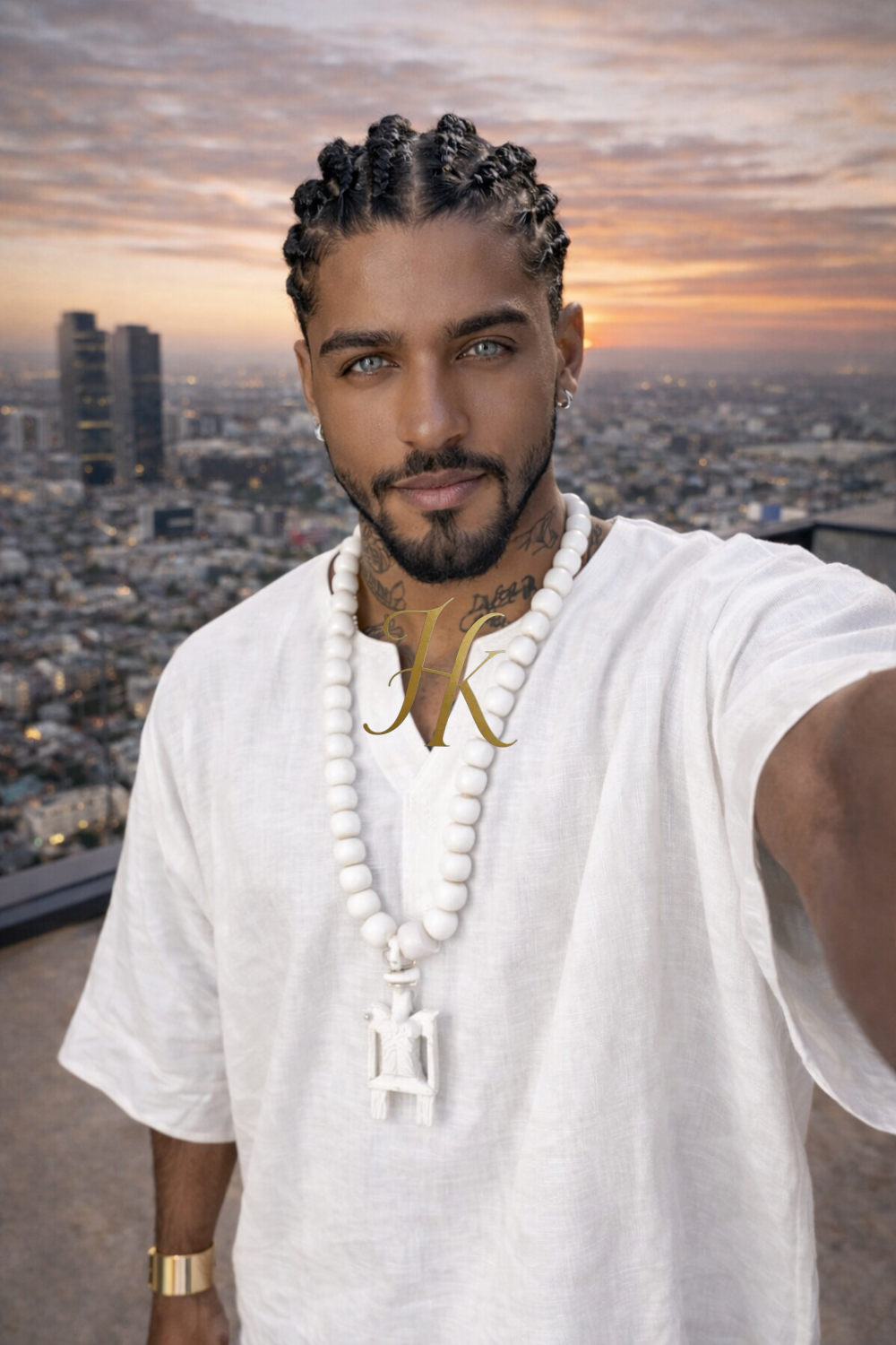 handmade men’s linen outfit set