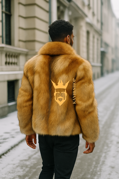 Luxurious Fox Fur Coats for Men