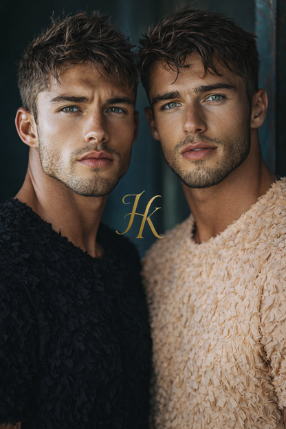 Handmade Textured Boho Premium Set for Men | KAYIB
