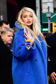 Luxury Teddy genuine wool sheepskin Luxury Coat - Stay Warm and Stylish in this Ethically Produced Fur Coat couple goals - kayibstrore