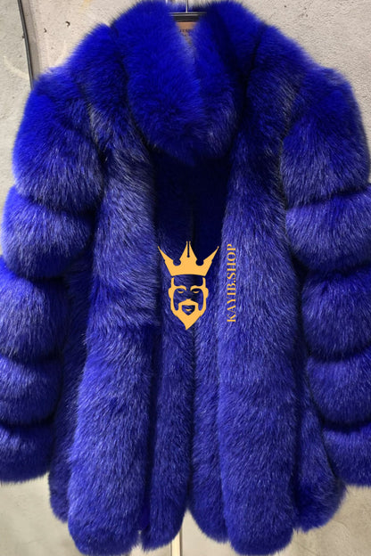 Luxury Handmade Premium coat& wool Real Fur Coats with Rex Rabbit Fur