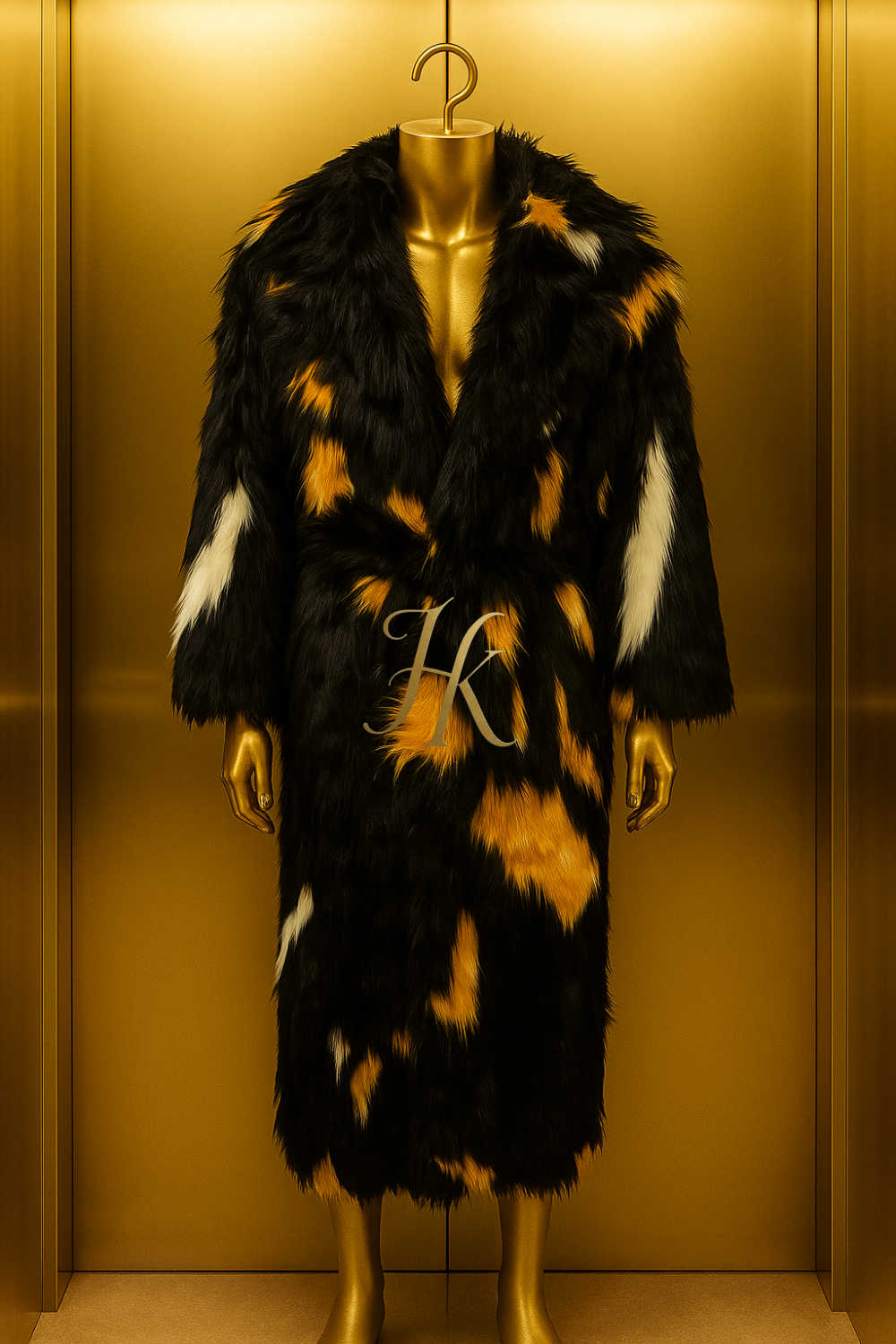 <transcy>Parka impermeable para hombre, chaqueta de invierno, nueva moda, abrigo largo de piel de conejo, Parkas para hombre, prendas de vestir exteriores de piel de zorro natural, ropa de calle</transcy>