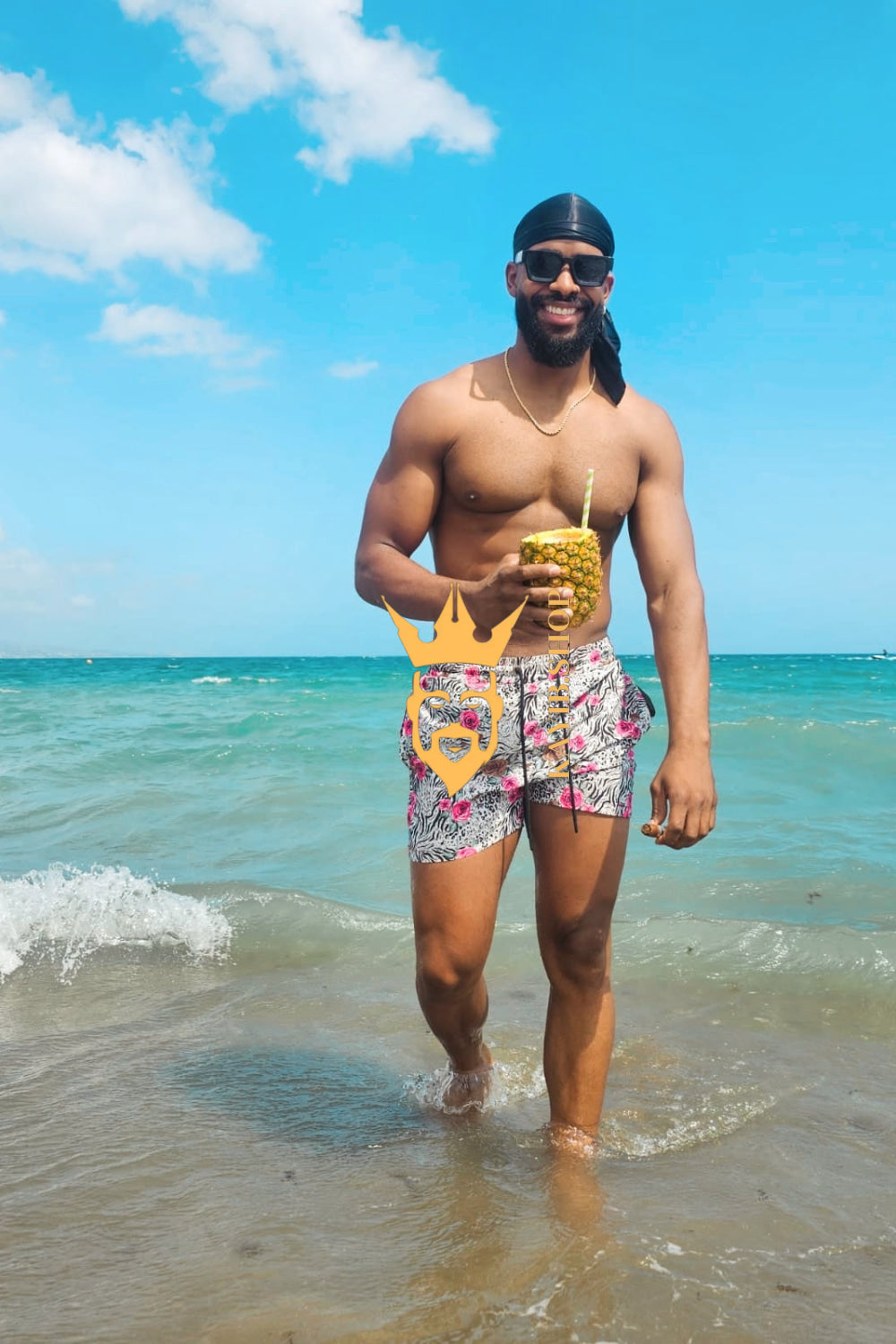 Summer Sensation: Men's Swimwear | Quick-Drying Mesh-Lined Beach Shorts in Premium Polyester Fabric! - kayibstrore