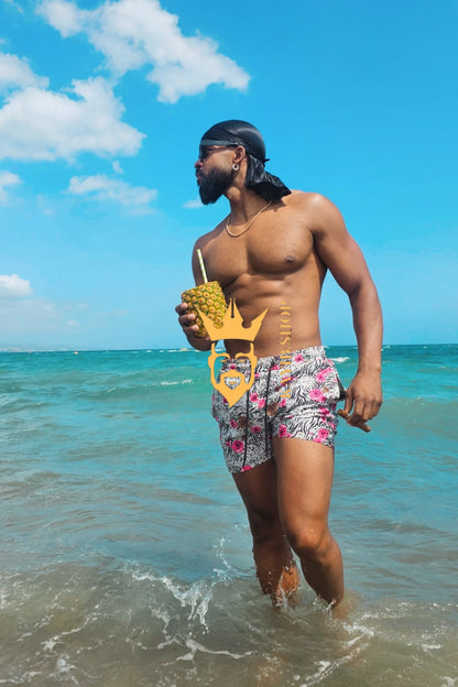 Summer Sensation: Men's Swimwear | Quick-Drying Mesh-Lined Beach Shorts in Premium Polyester Fabric! - kayibstrore