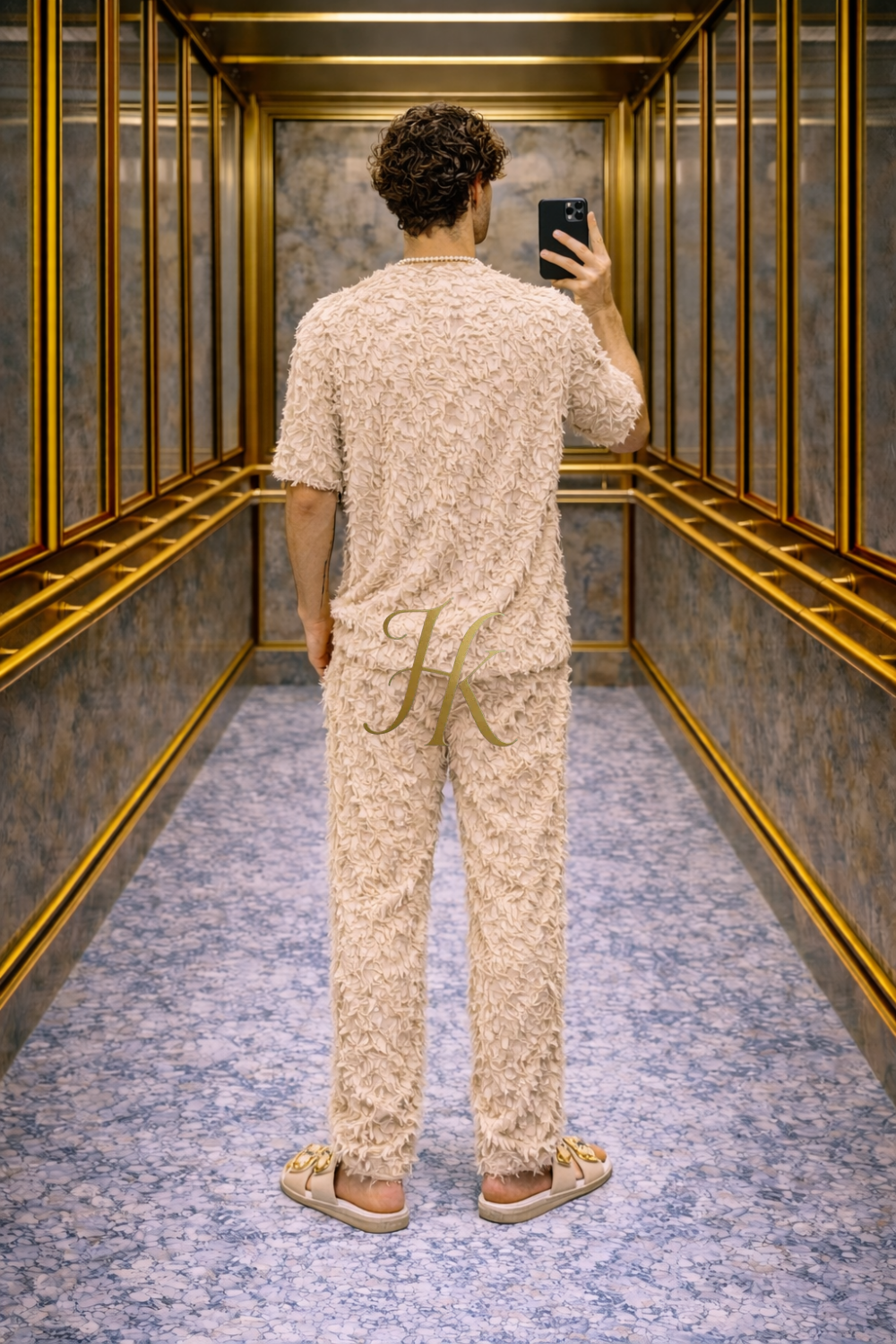 Luxury Handmade Textured Boho Premium Set for Men | KAYIB