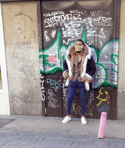 Mens Rabbit Fur Coats: Coats
