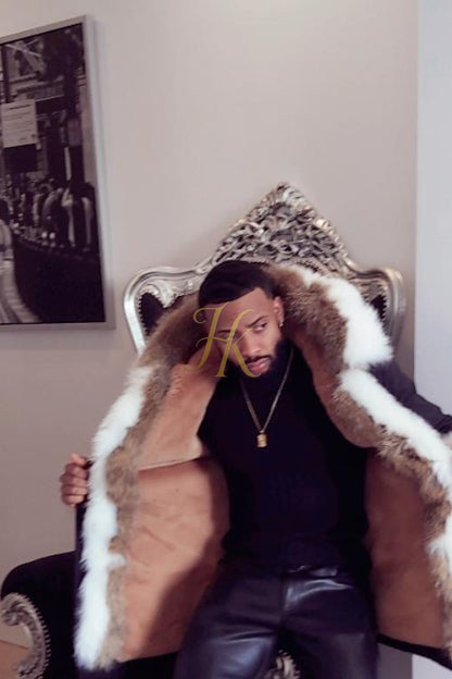 Mens Rabbit Fur Coats: Coats
